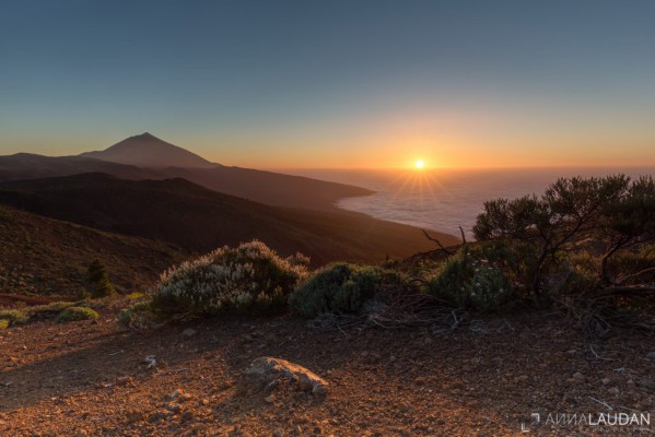 Sunset at the Teide